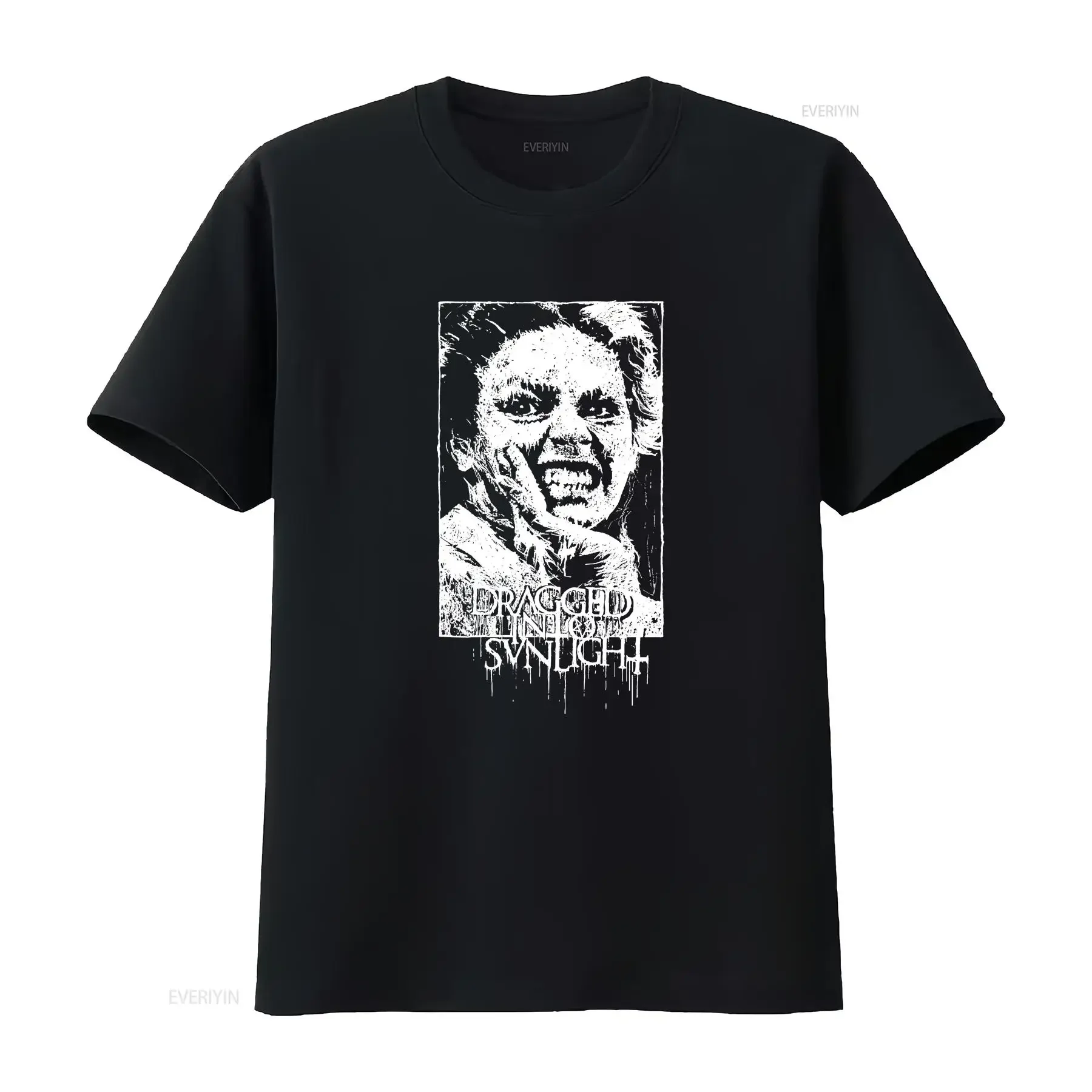 Dragged Into Sunlight XL T Shirt Death Metal Extreme Rock Band Grind Crust Cult vintage Washed Comfortable Stretched