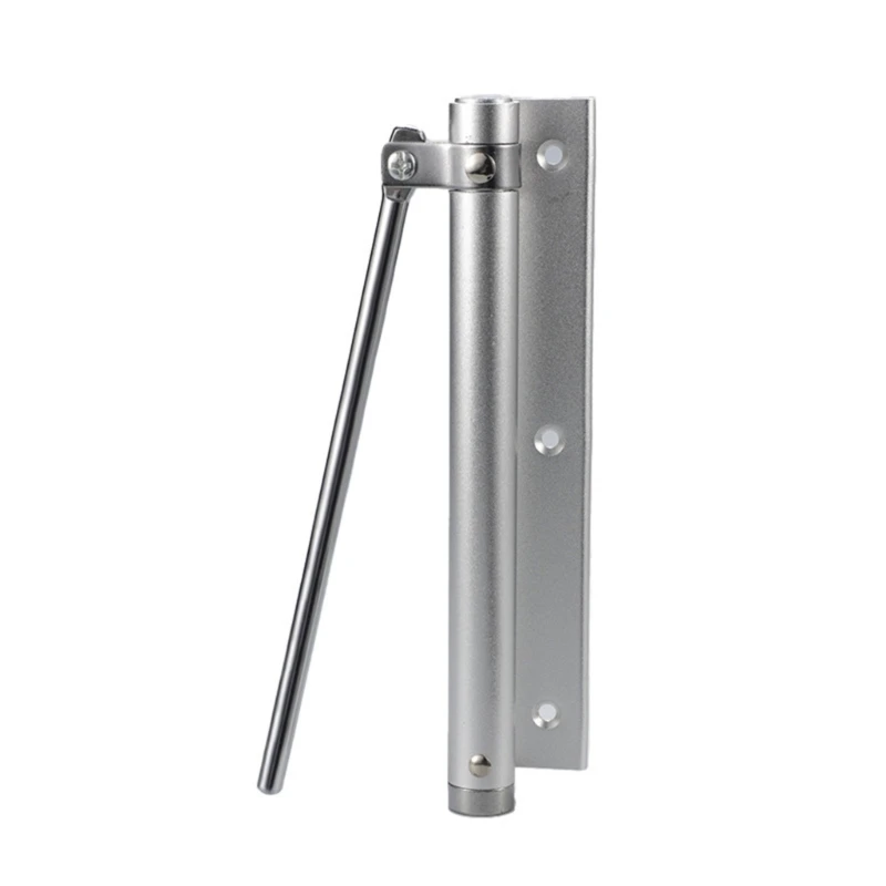 

652F Screen Door Closing Spring Device Automatic Door Closing Hinges Aluminum Alloy Spring Door Hinges Easy Installion