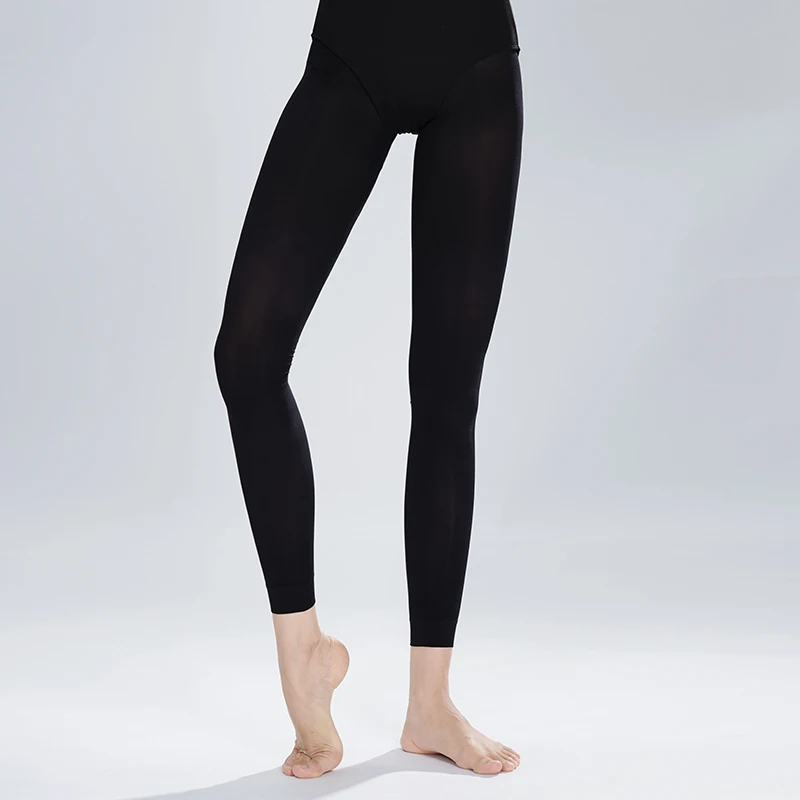 발레 스타킹 소녀 여성 60D 발목 바지 댄스 팬티 스타킹 레깅스 시험 및 연습용
