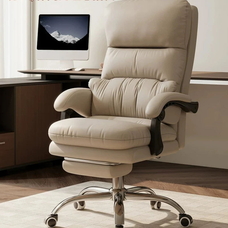Minimalist Lounge Swivel Office Chair Armchair Computer High Back Office Chair Gaming Accent Chaise Bureau Office Furniture