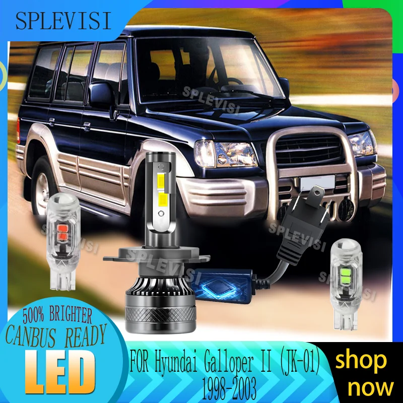 

quick start function eliminates any delay easy installation LED For Hyundai Galloper II (JK-01) 1998 1999 2000 2001 2002 2003