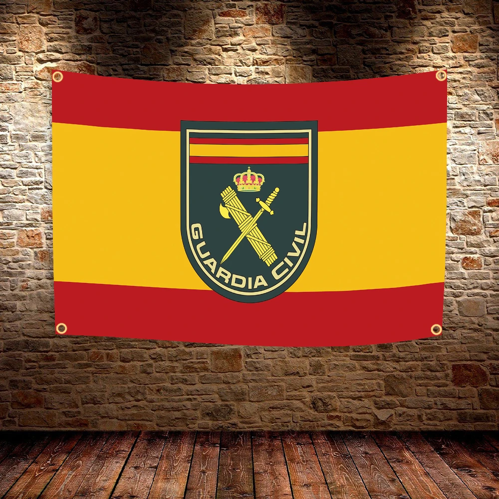 Spanish Civil Guard flag 60x90CM 90x150CM Polyester Printed Home & Outdoor Decor Banner Tapestry