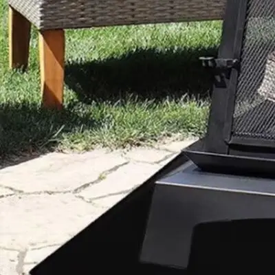 Grill Mat Designed for Direct Placement Under Grills to for capture Drips Prevent Stains and Reduce Risk of Ignition Hazards