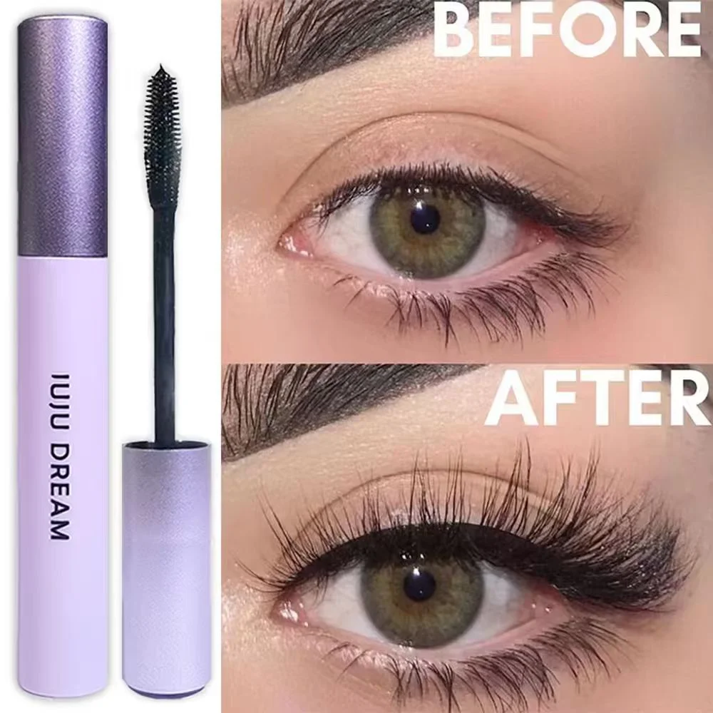 4D 컬링 볼륨 마스카라 — 방수, 오래 지속, 번짐 방지, 쉽게 바르고, 리프팅 및 정의 효과, 크리스마스 및 겨울 화려한 룩을 위한