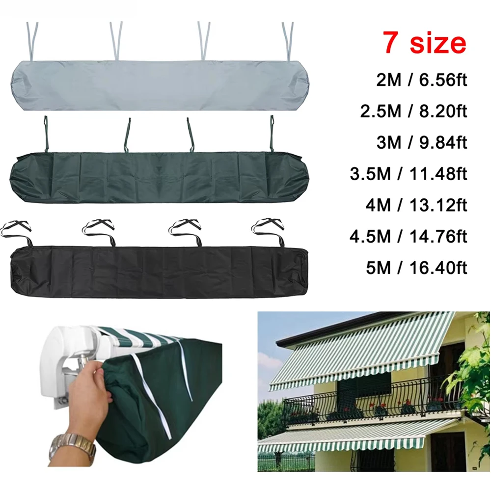 

210D Оксфордский тент для патио, зимняя сумка для хранения, двор, садовые навесы, защита от дождя, защита от солнца, навес от солнца 2/2,5/3/3,5/4/4,5/5 м