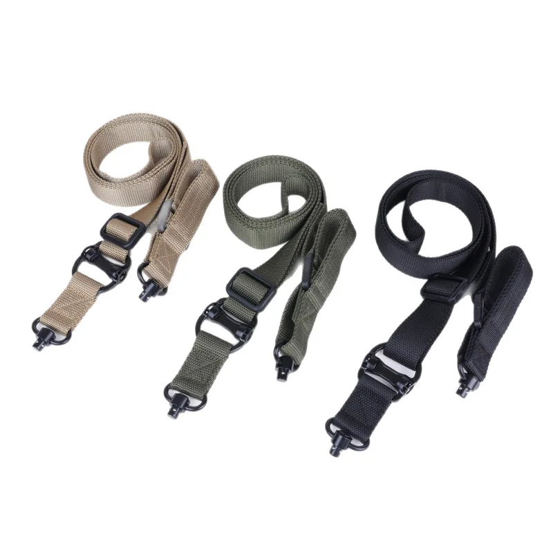 MS4 Tactical Rifle Sling With QD Base 1 Or 2 Point Adjustable Safety Strap Outdoor Military Shooting Hunting Carry Accessory