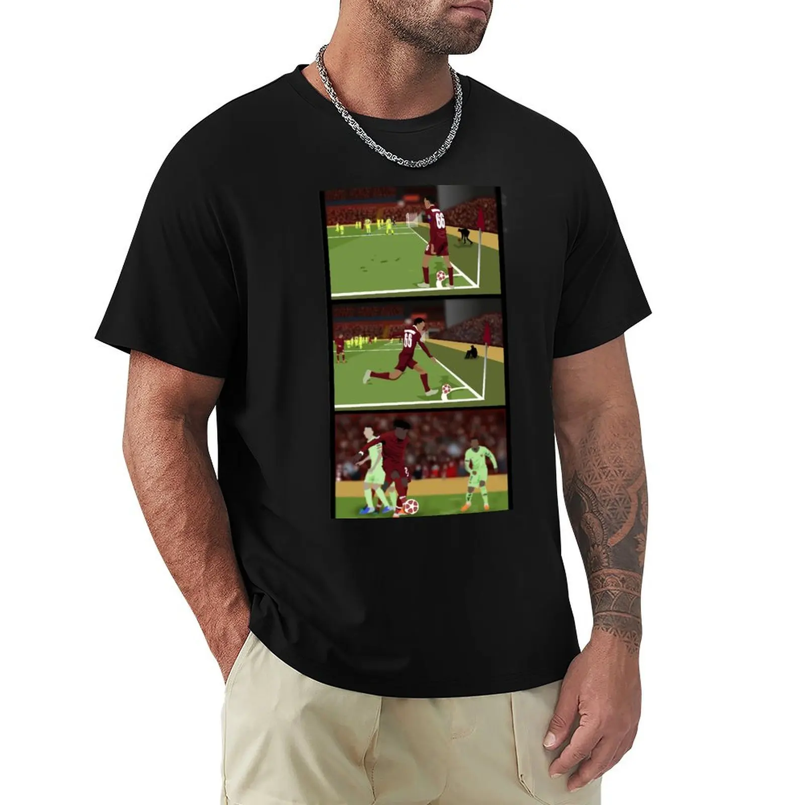 Corner taken quickly, Origi! T-Shirt man t shirt cotton high quality T-Shirt