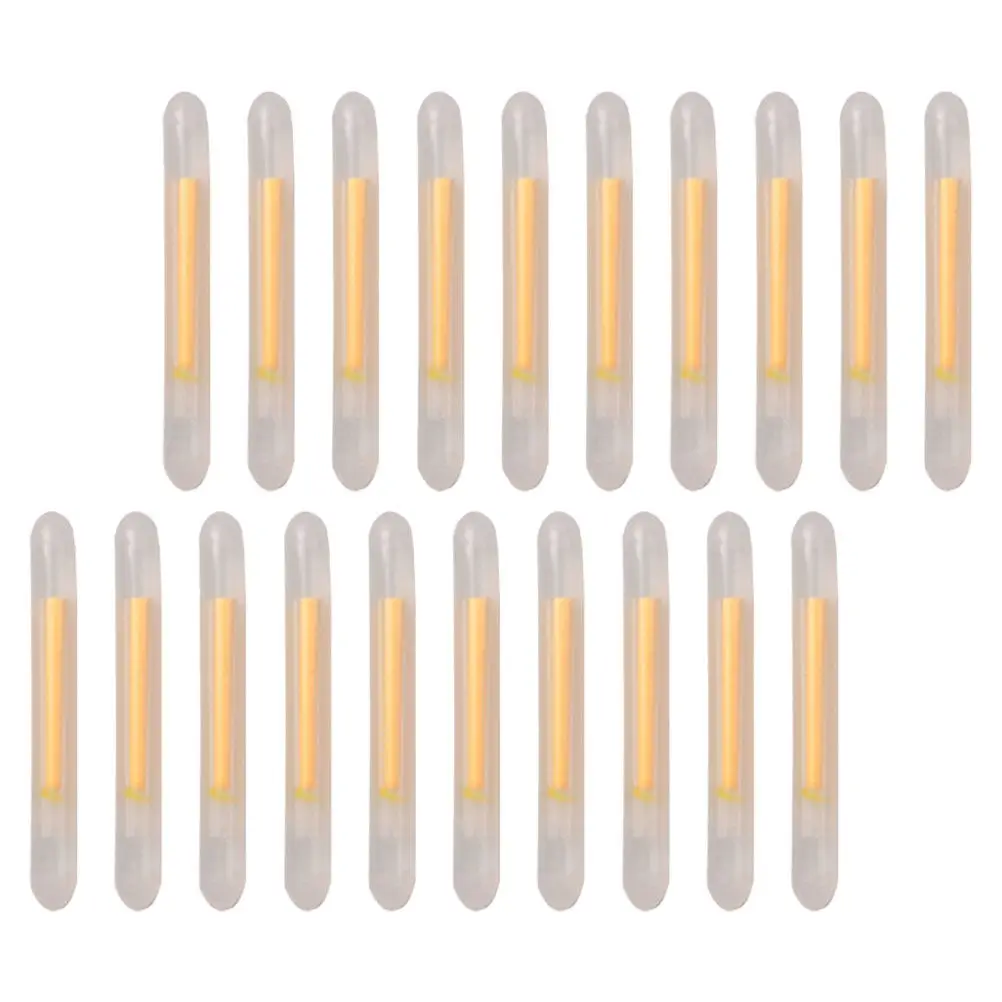 

50Pcs Night Fishing Glow Sticks High Brightness Waterproof Fluorescent Lightstick for Rod Angling Float Glow Bait