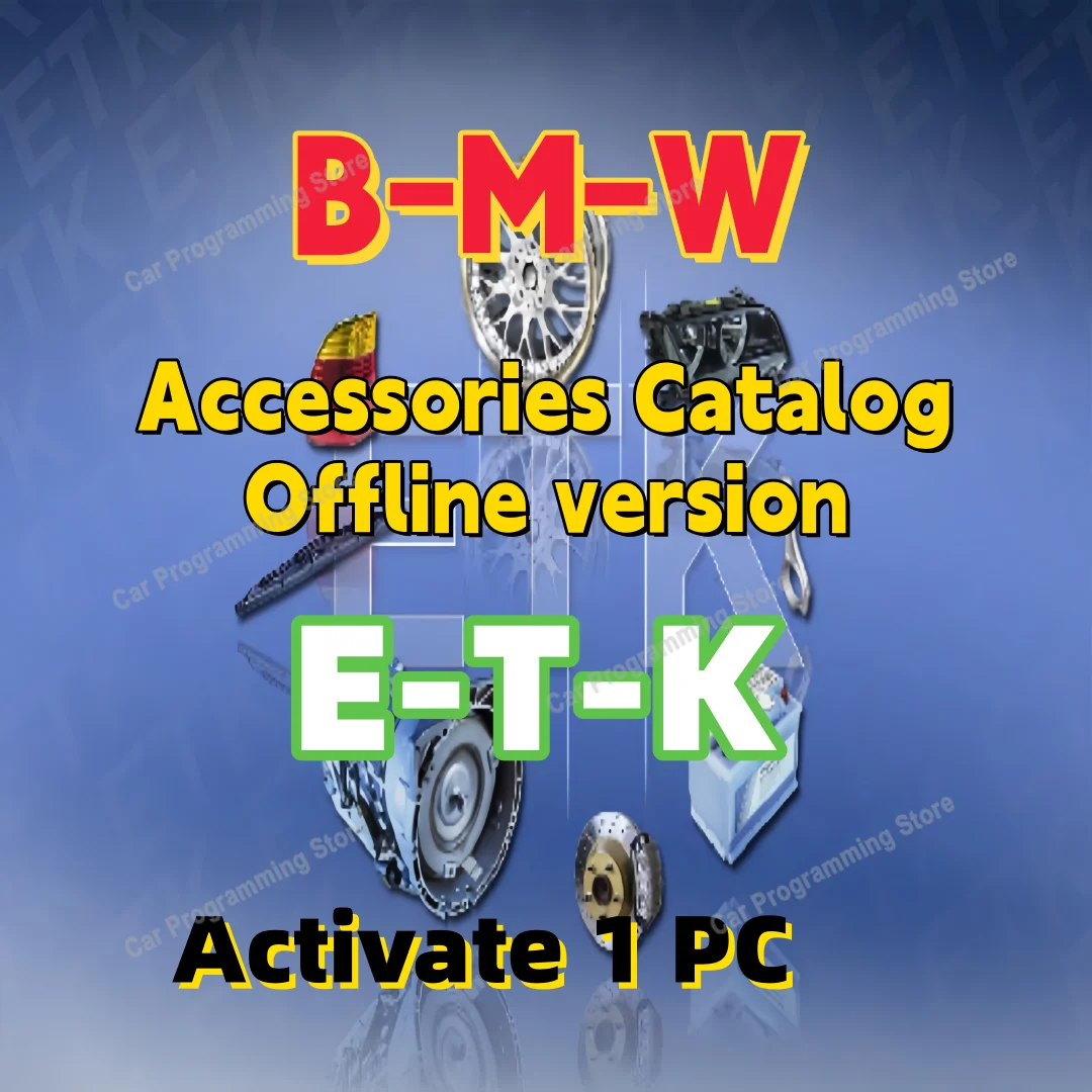 Catalogue de pièces électroniques 2020 pour BMW ETK, version hors ligne, Mini EPC + Activation 1 PC + Vidéo d'installation chinoise