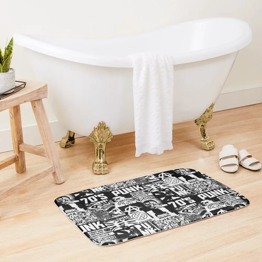 

ALTERNATIVE music ART Bath Mat Carpet In The Living Room Anti-Skid Shower Mat