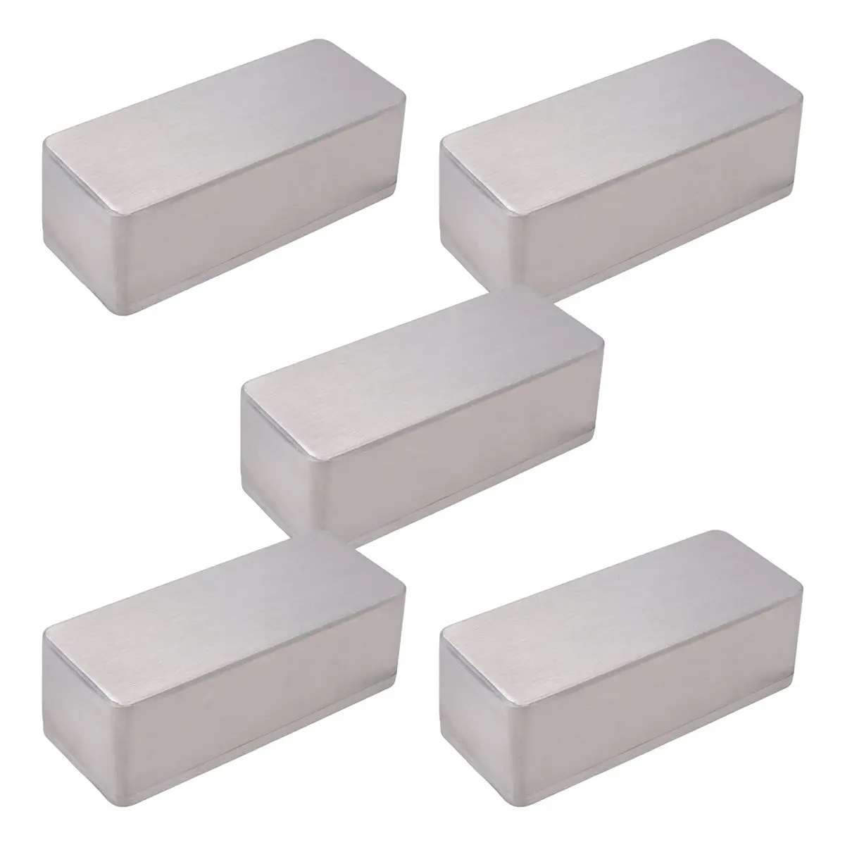 【STOCK】5 Pcs Guitar Effects Pedal Aluminum Stomp Box Enclosure for DIY Guitar Pedal Kit 1590A