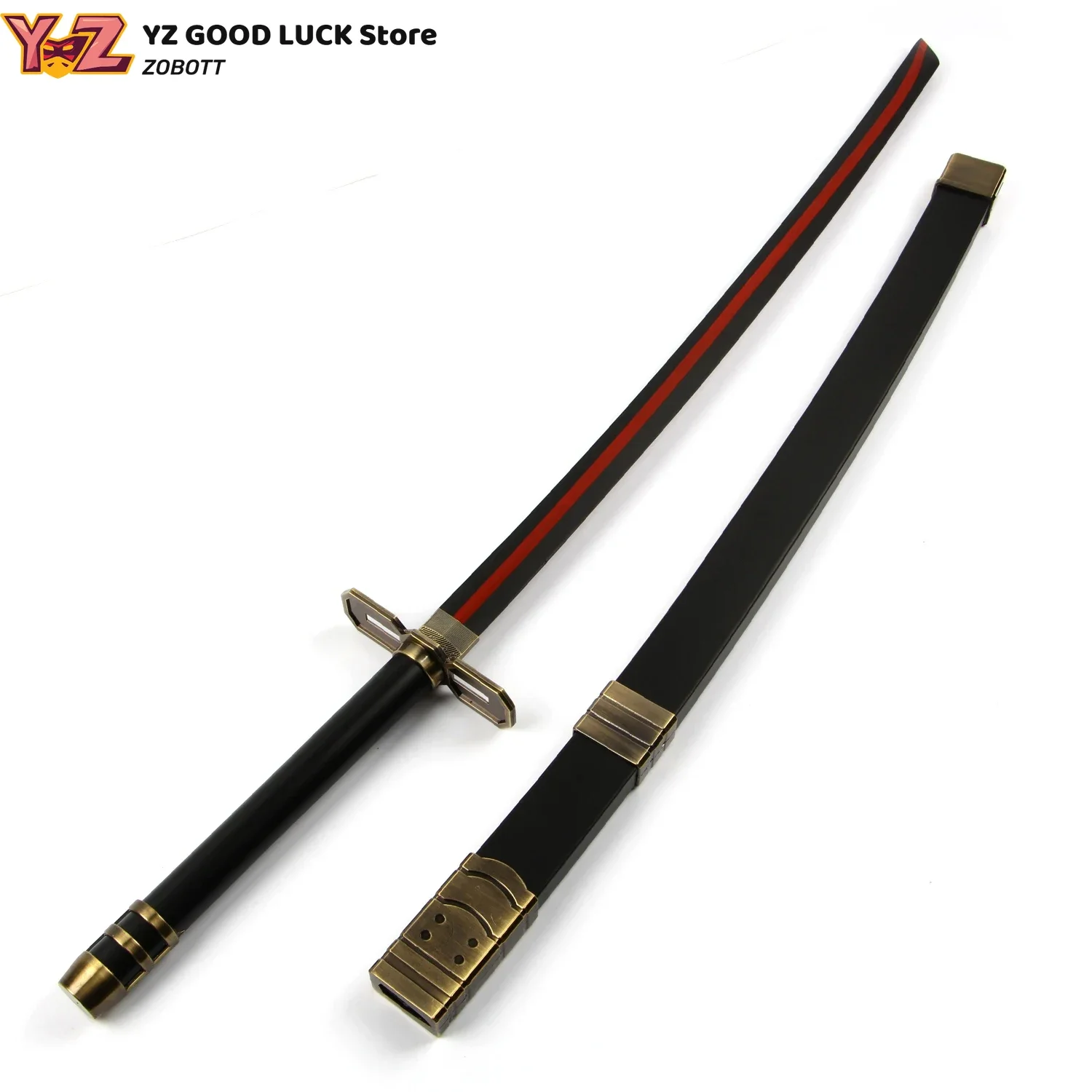 105 سنتيمتر تأثيري ساروف من نهاية فريد جورين إشينوز سلاح السيف الخشبي زي فستان بتصميم حالم حفلة أنيمي عرض مسرحي الدعائم