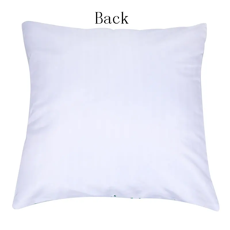 Christmas blue series printed square pillow cushion cover car sofa office chair pillowcase simple home decoration ornaments