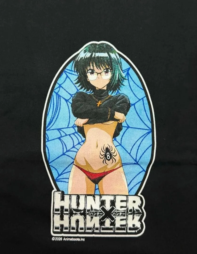 Hunter X Hunter Shizuku Hook Ups Style Vintage Graphic T-Shirt Cotton Men Women Streetwear Tee