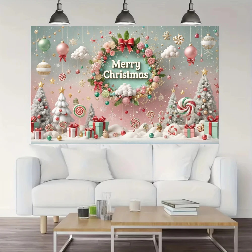 Merry Christmas Banner Holiday - Baby Food Home 评论和价格