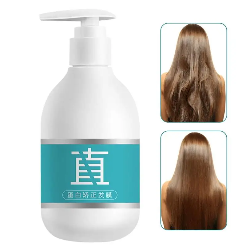 

Sdotter Protein Correction Hair Straightening Cream With Smoothing Home Styling Straight Hair Softener Free From Pulling And Not