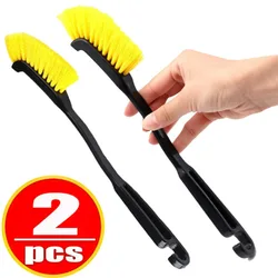 Cepillo especial para grietas de mango largo para lavado de coches, cepillos de limpieza para llantas de neumáticos de coche, herramientas de limpieza interiores y exteriores multifuncionales