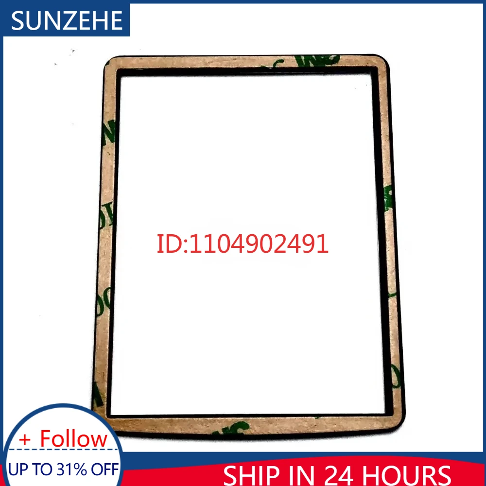 New for Canon EOS 1100D Window Display Outer Glass LCD External Screen with Tape Replacement Parts