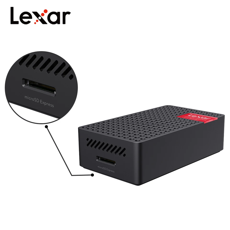 Lexar RW540 MicroSD Express Card Reader Reading USB3.2 GEN2 USB-C