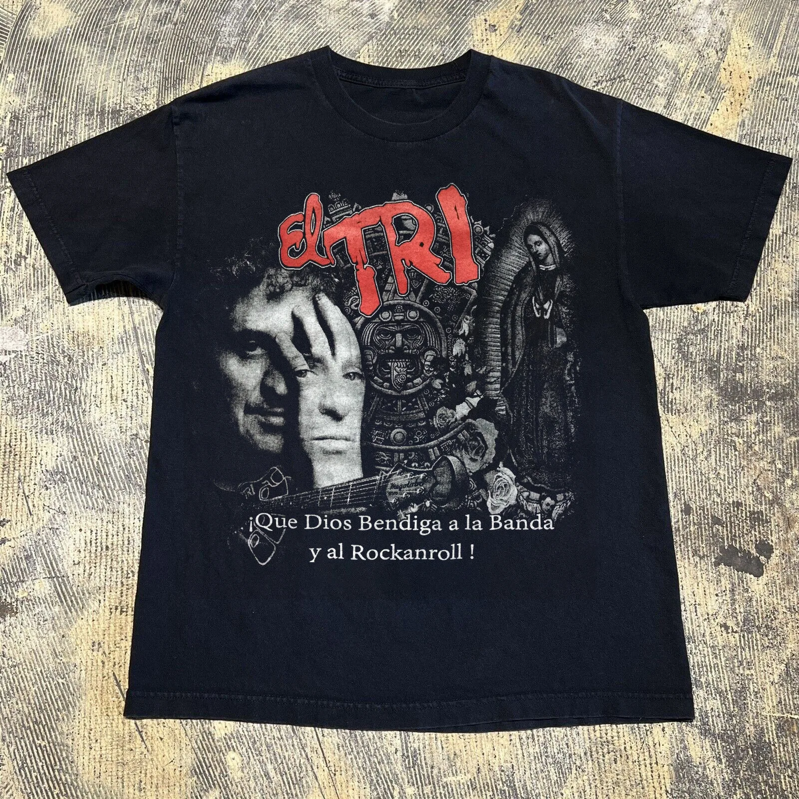 El Tri Band Gift For Fans Black T-Shirt Cotton Full Size GC1755