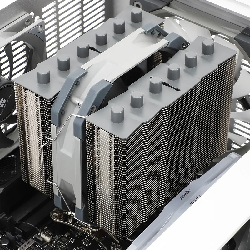 Imagem -06 - Thermalright-prata Chassis Radiador Heat Pipe Twin Towers Dispensação S-fdb Fan 135 Altura Aghp6 Ss135