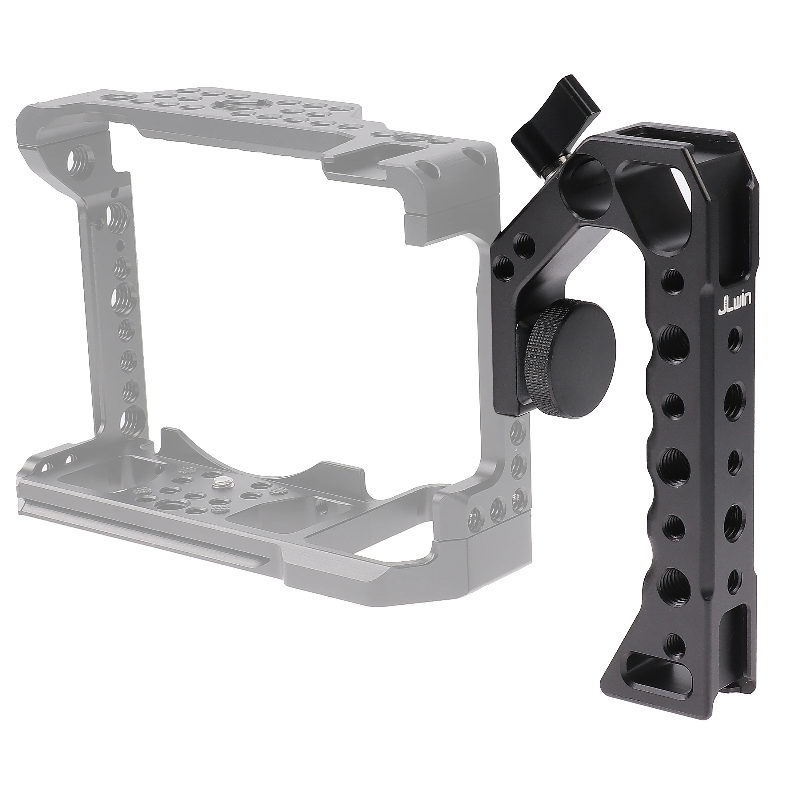 Impugnatura superiore per fotocamera DSLR per Sony Canon Nikon Panasonic Camera Cage Rig 1/4 3/8 fori Cold Shoe ARRI Thread Mount Handgrip