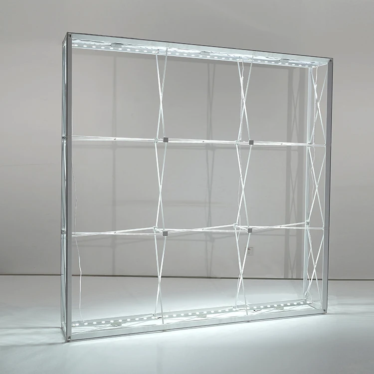 10ft 20ft المحمولة SEG الخلفية المنبثقة العرض التجاري المعرض التجاري الحدث معرض عرض النسيج خلفية خلفية الجدار الخلفي