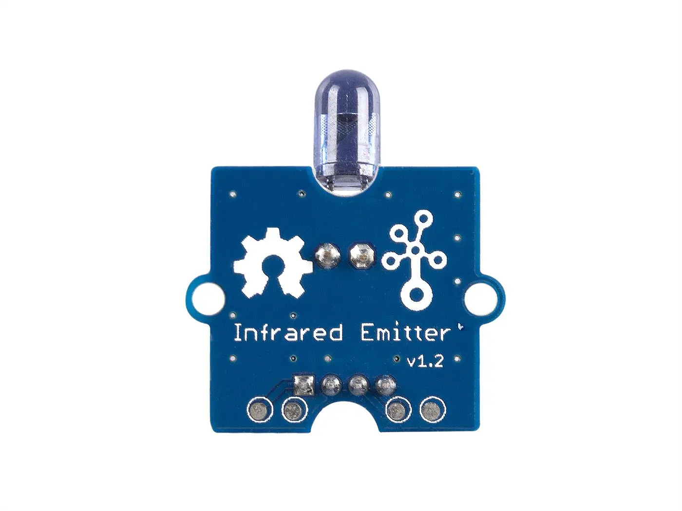 Infrared Emitter used to transmit infrared signals through an infrared LED