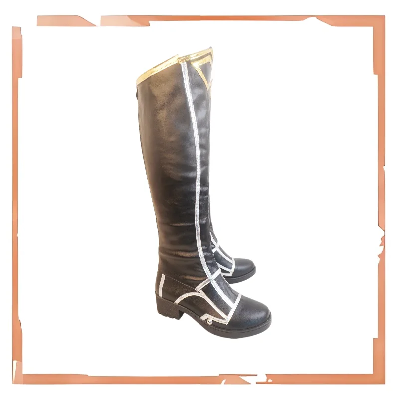 Clair Obscur Expedition 33 Gustave Costume Cosplay Scarpe Stivali da festa di Halloween fatti a mano in ecopelle