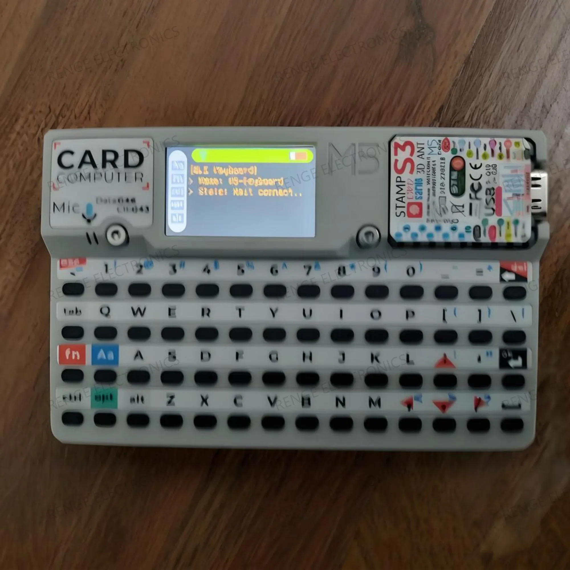 M5Stack Stamps3 56-Key Microcontroller Keyboard Card Computer Plastic Material Consumer Electronics