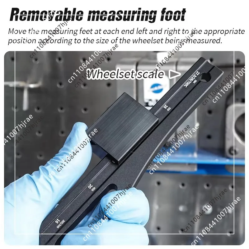Wheel Rim Axle Positioning Jig Bike Hub Centering Alignment Gauge Precise Wheel Mount Calibration Tool Cycling Workshop Repair
