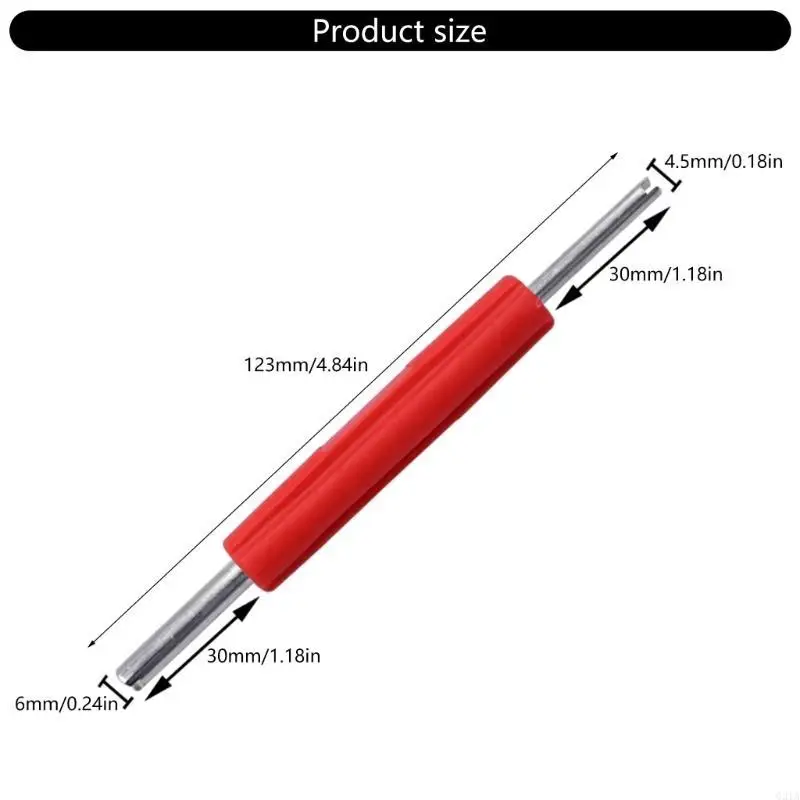 2 In 1 Valves Removal Tool Metal Valves Wrench for Auto & Maintenance - Image 6