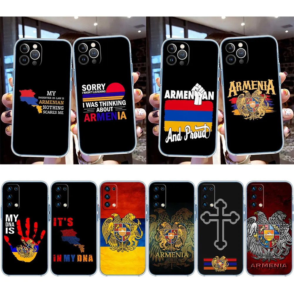 LD12 Прозрачный чехол для телефона с флагом Армении для LG K22 K30 K40 K40S K41S K42 K50 K50S K51 K52 K61 K62 K71 K92 Q60 Q61 Q92