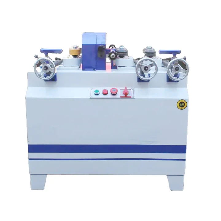 Automatic wooden round rod making machine