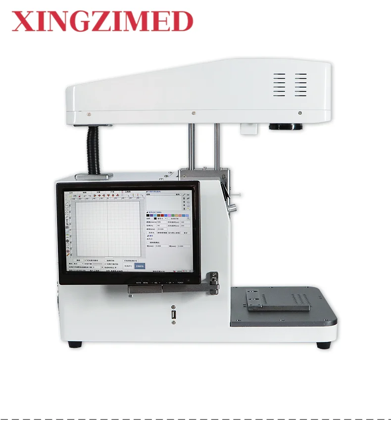 

XINGZIMED TBK 958C режущий гравировальный маркировочный принтер для Iphone 12 Pro Max, машина для удаления заднего стекла
