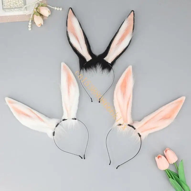 

Plush Headband Women Party Hairhoop Cosplay Props Hairband Costume Accessories 066C