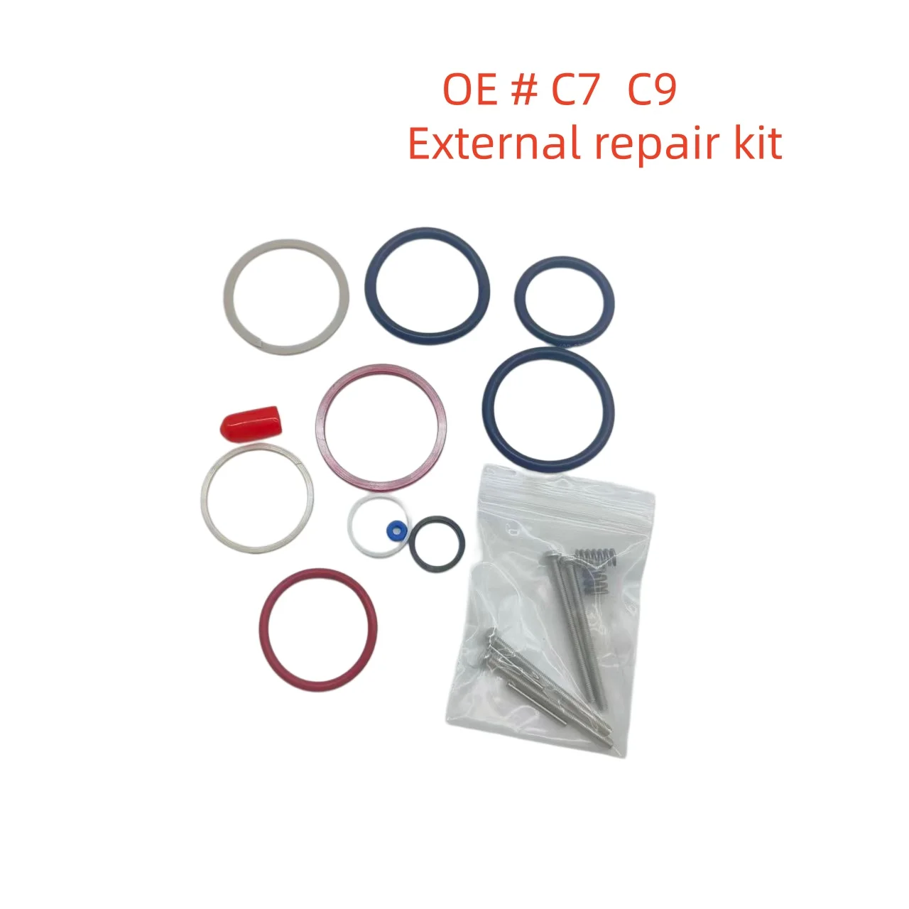 

high quality C7 C9 Diesel HEUI Injector Nozzle Repair Kits Internal External Overhaul Kit for CAT ﻿