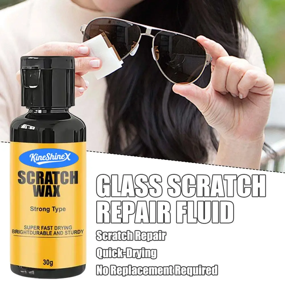 Car Glass Scratch Repair Wax For Repairing Glasses Car Windows Scratches Lens Repair Removal Fast Drying Polishing Paste