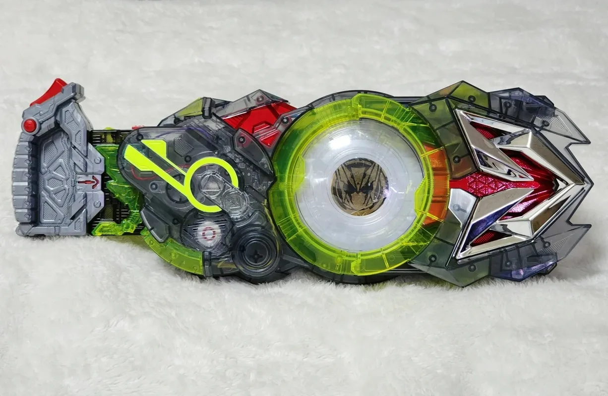 Auf Lager Bandai Original Kamen Rider 01 Dx HI Denzero – Ondriver Transformation Belt Transparente Version