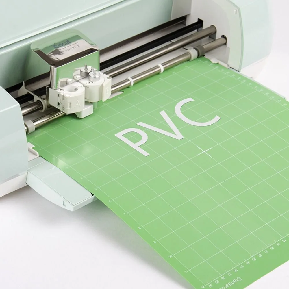 Reusable Adhesive Cutting Mat PVC Non-Slip Cutting Pad Thick Card Stock Strong Grip Lettering Machine Pads For Crafts Sewing