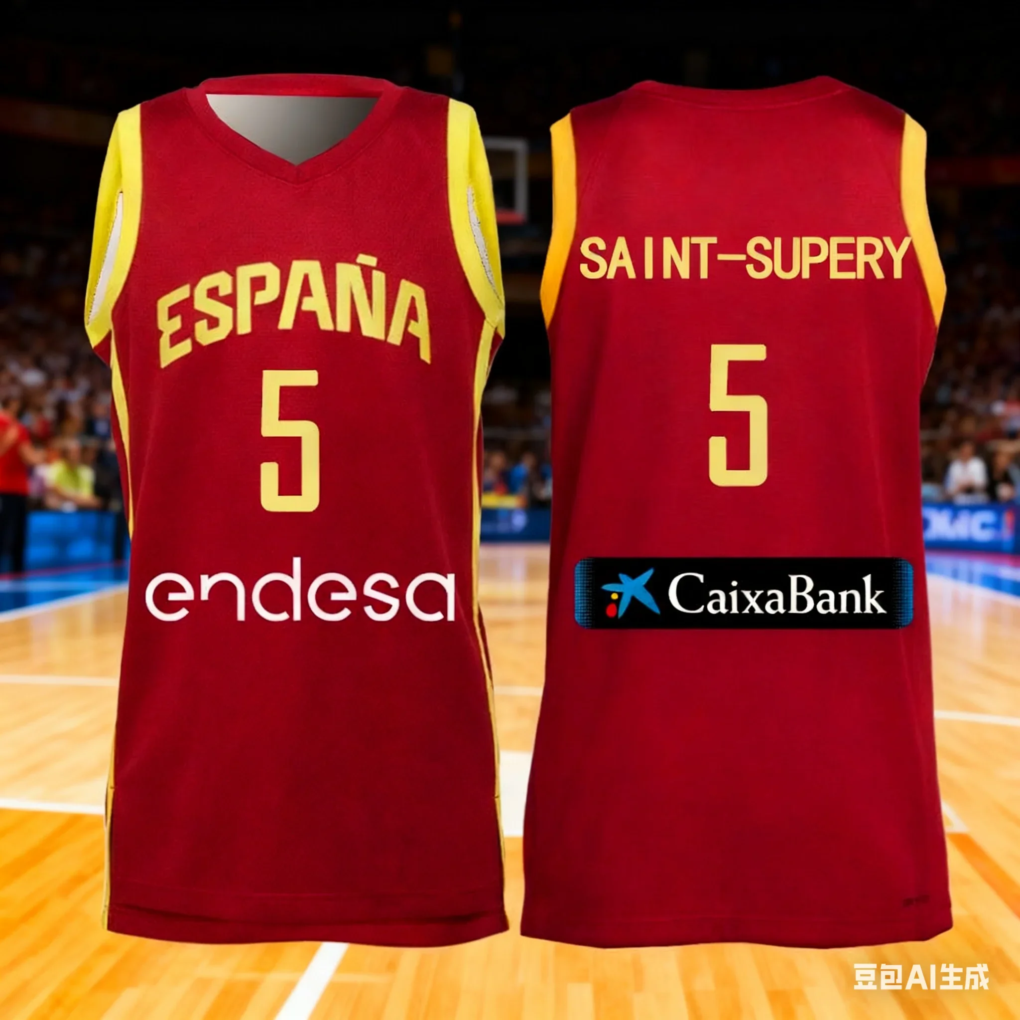 

2025-26 Spain New Arrivals Country Basketball Jerseys #7 #8 ALDAMA Home Away Casual Athletic 3D Print T-Shirt American Adult KID