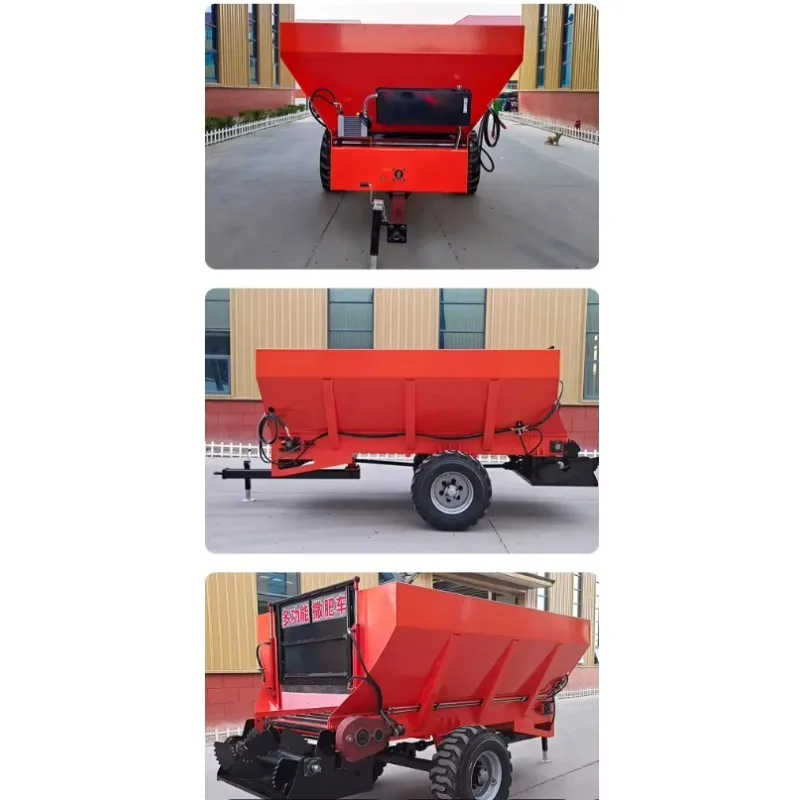 Automatic Applicator Agricultural Lime Spreaders for Tractor Stainless Steel Machine Precision Broadcast Spreader for Farm Use