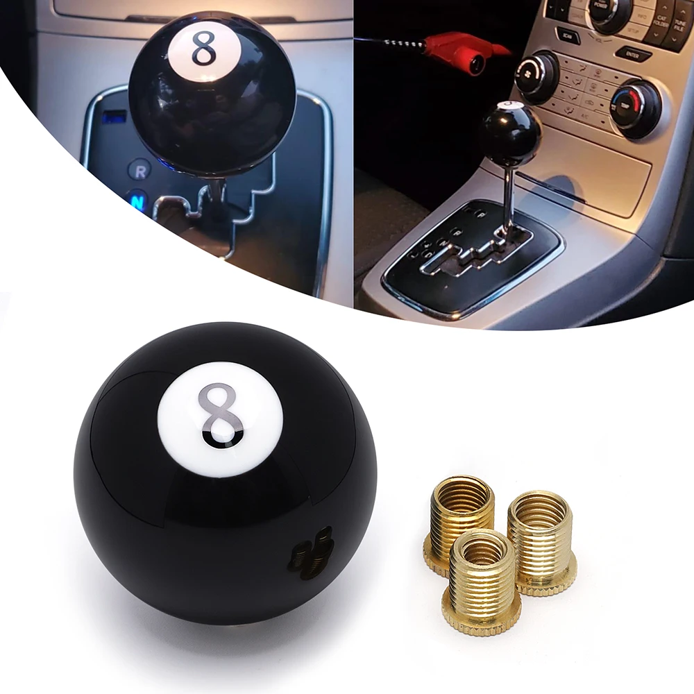 5/6 Speed Number 8 Car Gear Shift Knob Universal M8 M10 M12 For Manual Transmission Gear level Knob Shift Lever