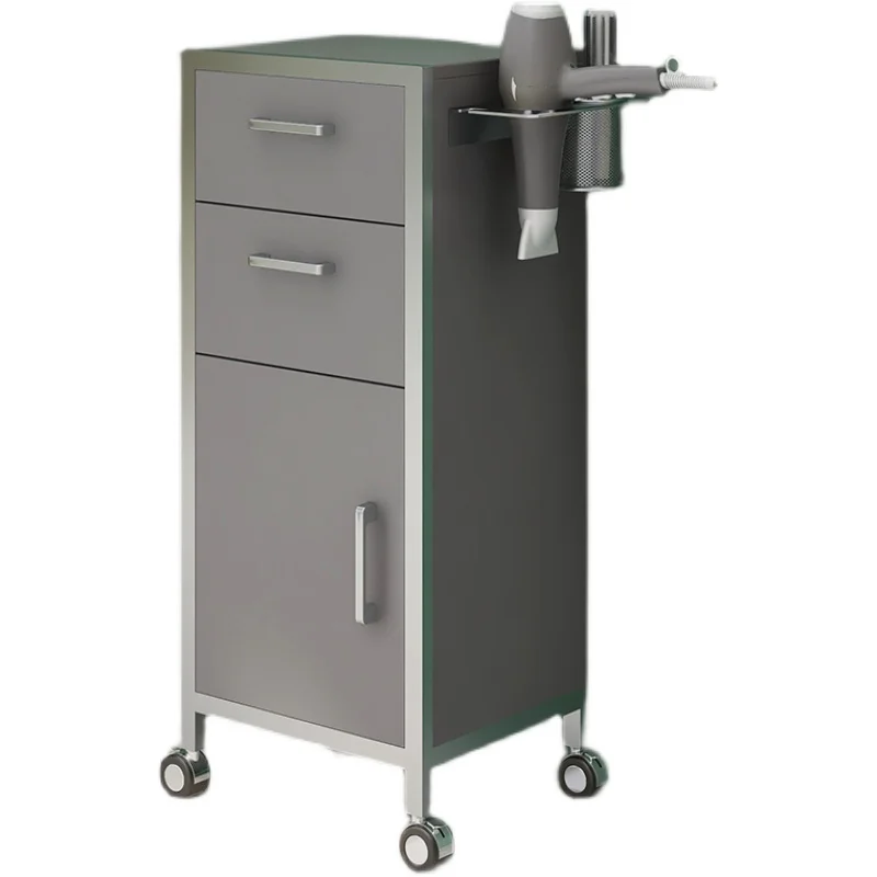 

Free installation Barber Shop Tool Cabinet Hair Salon Special Tool Desk Hair Shop Shelf Tool Cart Hair Salon Cabinet