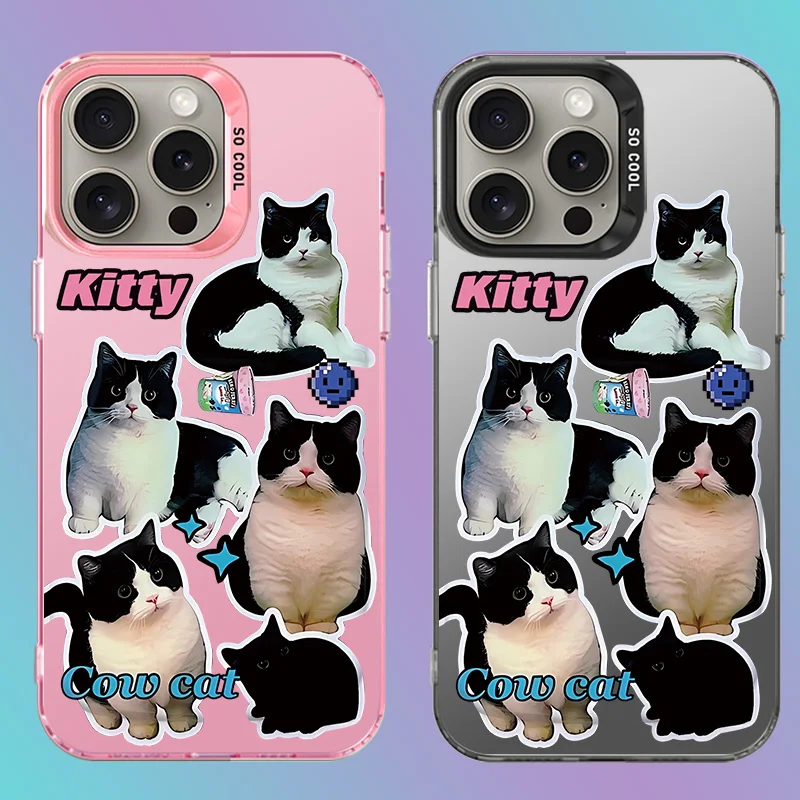 IMD Case For Samsung Galaxy A22 A32 A52 A72 4G 5G A52S A22S M32 M22 F22 F42 5G phone Cover kitty cat cute