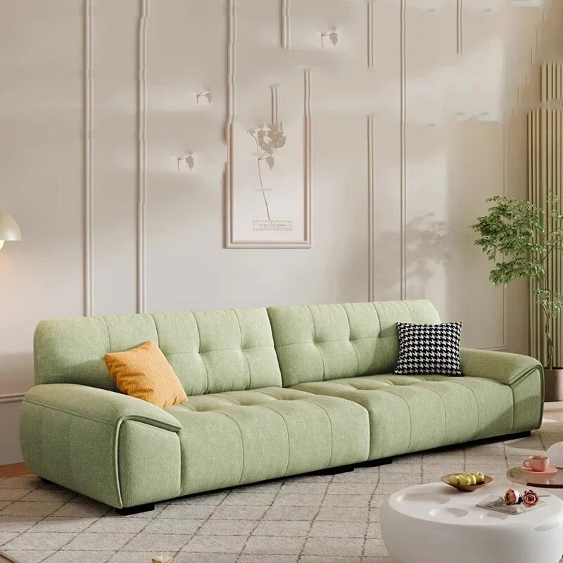 

Green Designer Velvet Sofas European Couch Recliner Wooden Fluffy Sofas Lounge Lazy Divano Da Soggiorno Living Room Furniture