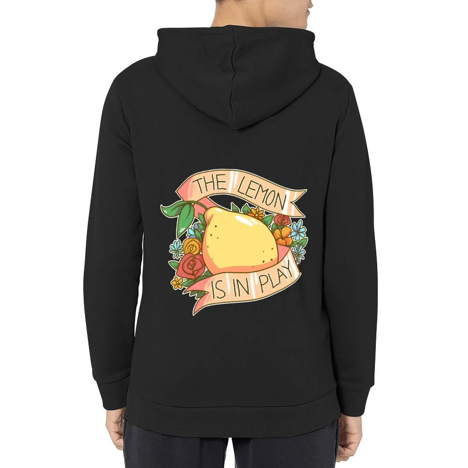 

The Lemon is in Play Hoodie anime clothes korean autumn clothes men's autumn clothes mens new hooded tee