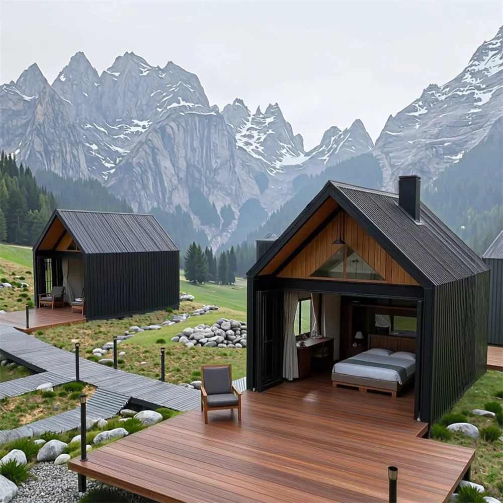 

20ft & 40ft Expandable Container House Removable & Folding with Bathroom & Kitchen Folding container house