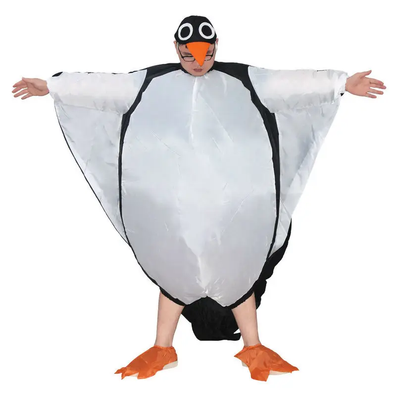 

Advertising Penguin Mascot Costume Adult Inflatable Blow Up Suit Party Gift Cosplay Outfit Halloween Cosplay Dress Adult Size