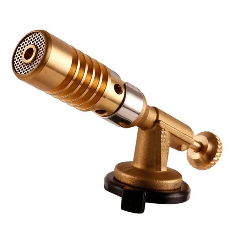 

Portable Gas Torch Blowtorch Copper High Temperature Welding Torch Brass Mapp Gas Torch Brazing Solder